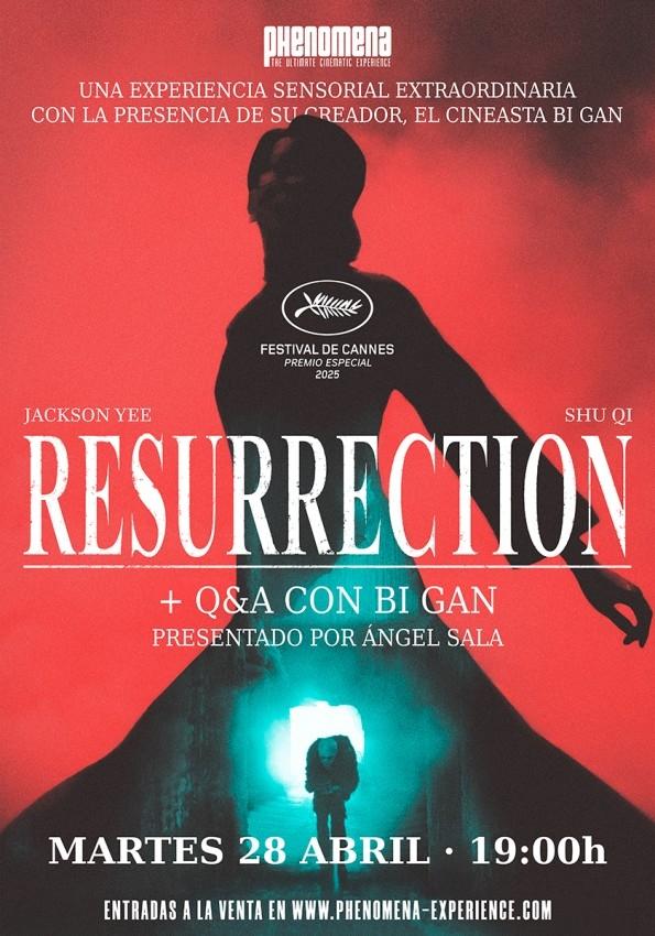 Caratula RESURRECTION + Q&A con su director Bi Gan (Proyección en VOSE)