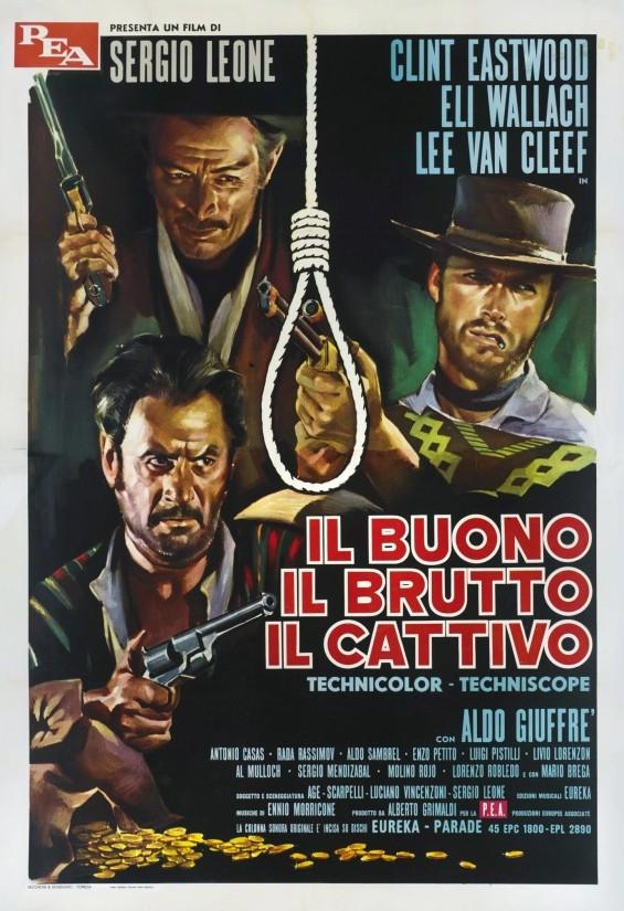 Caratula EL BUENO, EL FEO Y EL MALO (Proyección en 4K y VOSE)