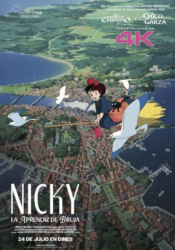 Caratula NICKY, LA APRENDIZ DE BRUJA (Proyección en 4K y VOSE)