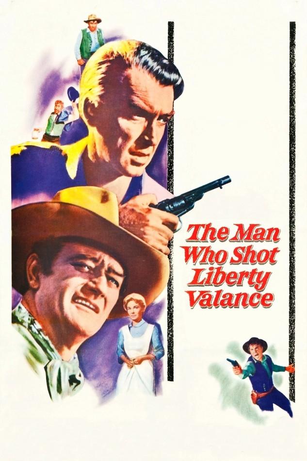Caratula EL HOMBRE QUE MATÓ A LIBERTY VALANCE (Proyección en VOSE)