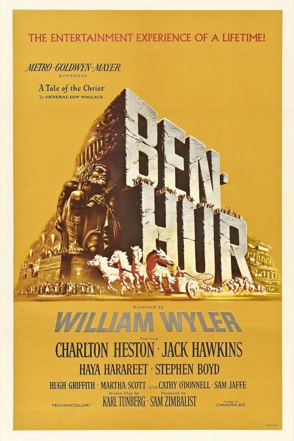 Caratula BEN-HUR (Proyección 4K y VOSE)