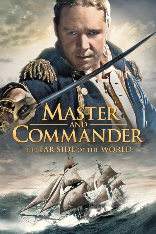 Caratula MASTER AND COMMANDER: AL OTRO LADO DEL MUNDO (Proyección en 35 mm y VOSE)